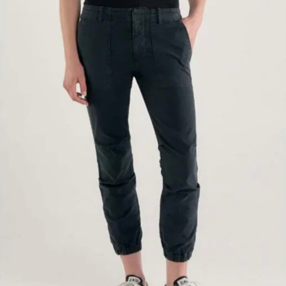 EUC Nili Lotan Cropped French Military Pant Carbon Sz 4